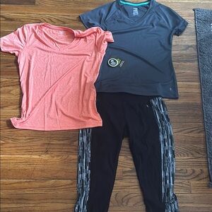 Coral and Gray Activewear Bundle